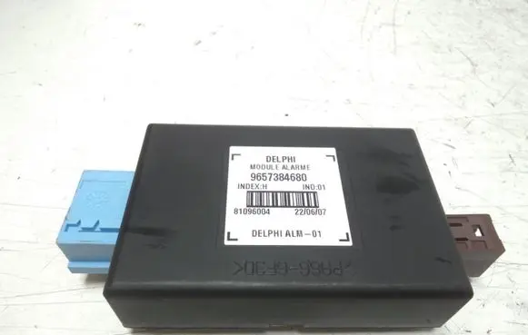 Citroen C4 Grand Picasso Alarm control unit/module 9657384680