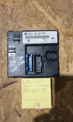 Audi A8 S8 D3 4E Comfort/convenience module 4E0907289 ORYGINAASO