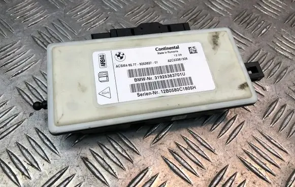BMW 5 F10 F11 Airbag control unit/module 9253637