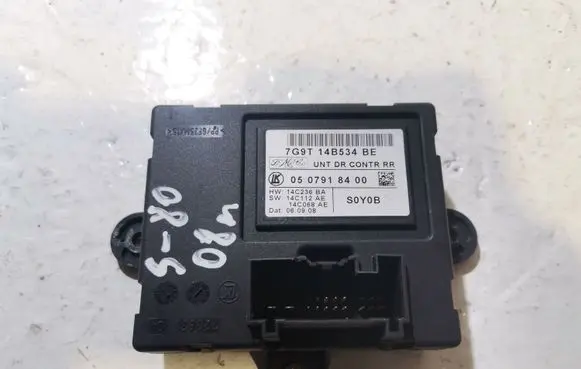 Volvo S80 Door control unit/module 7G9T14B534BE