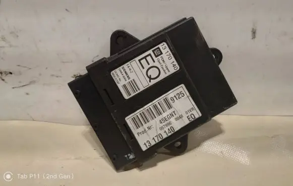 Opel Vectra C Door control unit/module 13170140 45EGNT 097996