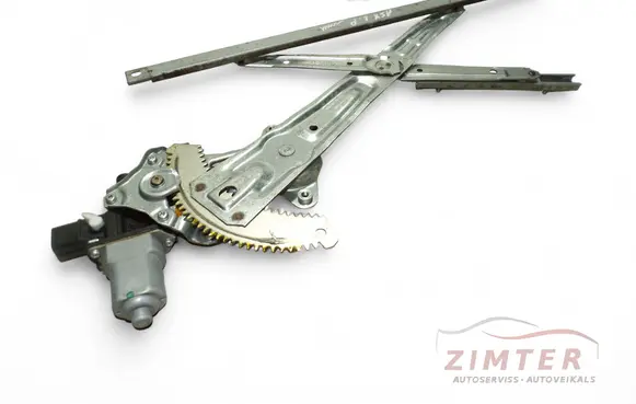 Front door window regulator with motor