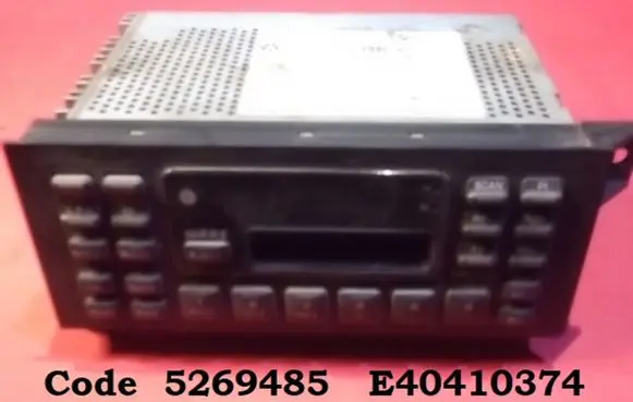 Chrysler Neon I Radio/CD/DVD/GPS head unit 5269485 E40410374