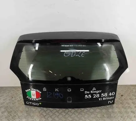 Skoda Citigo Tailgate/trunk/boot lid 1ST827025D
