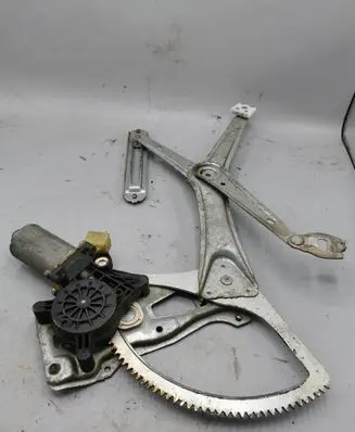 Front door window regulator with motor