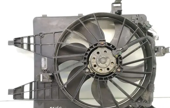 Renault Kangoo II Electric radiator cooling fan 3J091312 7700432632 5000241