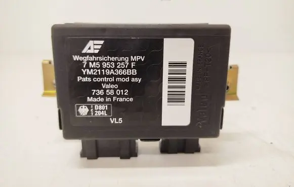 Ford Galaxy Immobilizer control unit/module 7M5953257F 73658012 YM2119A366BB