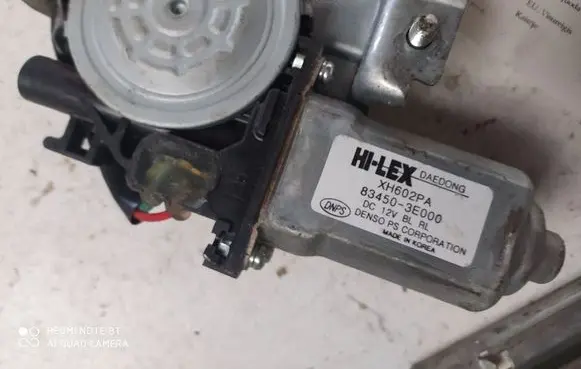 KIA Sorento Rear door window regulator with motor XH602PA 834503E000