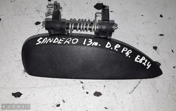 Renault Sandero I Loading door interior handle 