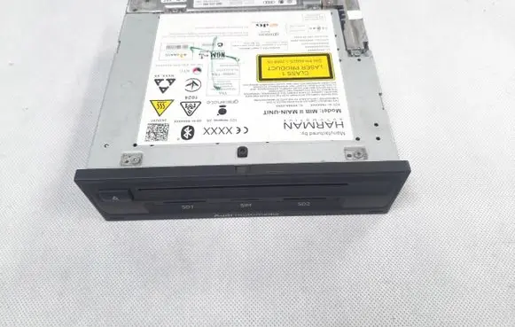 Navigation unit CD/DVD player