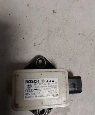 Audi A5 8T 8F ESP acceleration yaw rate sensor 8R0907637B 0265005853