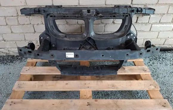 BMW 1 E81 E87 Radiator support slam panel 7193748 14153510 51647193748