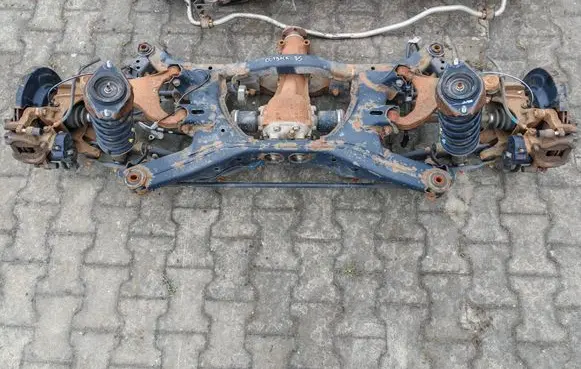 Rear axle beam