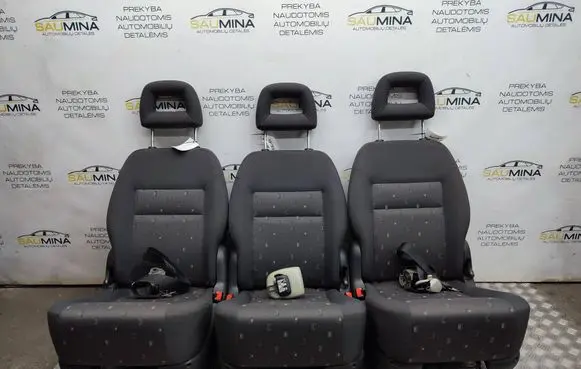 Volkswagen Sharan Second row seats 6047857 7M3857812C 1M2160044ADW