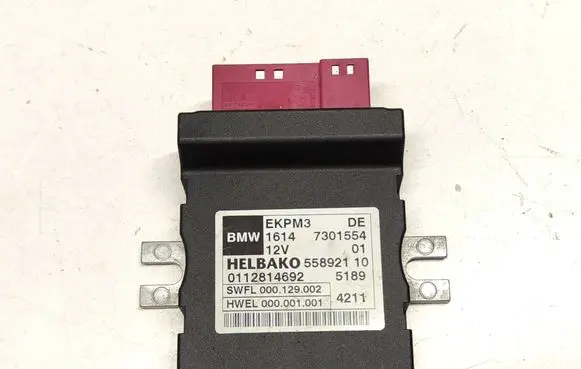 BMW 5 GT F07 Fuel injection pump control unit/module 7301554 55892110 16147301554