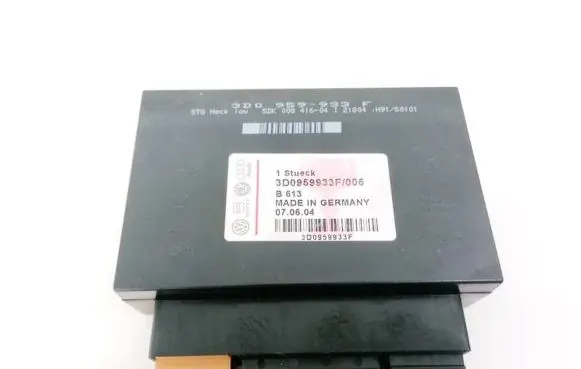 Volkswagen Phaeton Comfort/convenience module 3D0959933F