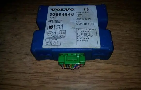 Volvo S40, V40 Immobilizer control unit/module 30864648 97w42