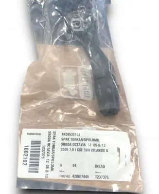 Seat Leon (1P) Wiper control stalk 1K0953519J