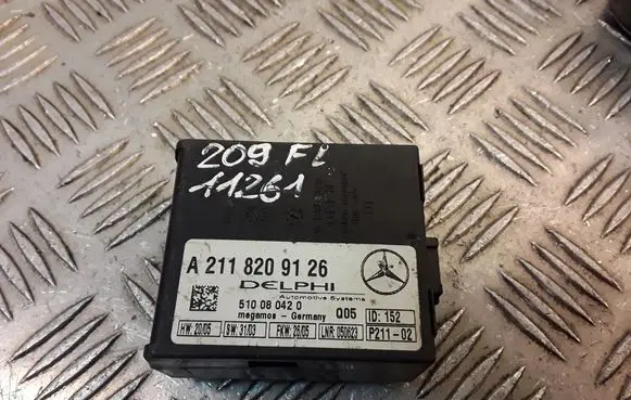 Mercedes-Benz CLK A209 C209 Alarm control unit/module A2118209126 2118209126
