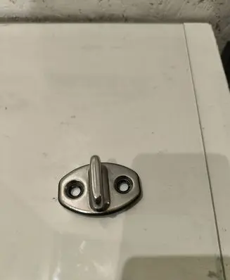 Audi Q3 8U Front door lock loop/hook striker 3C0837033B