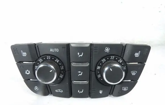 Opel Meriva B Climate control unit 13360109