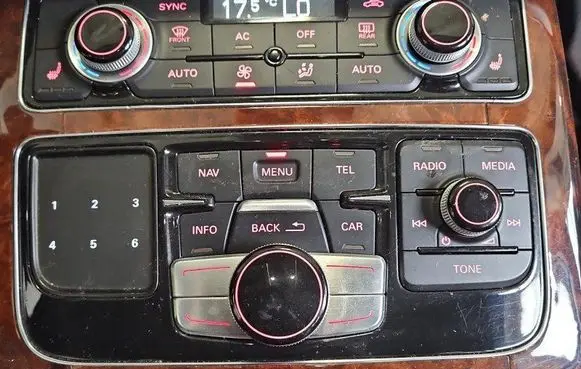 Audi A8 S8 D4 4H Head unit multimedia control 4H1919600F IMPRK1408733