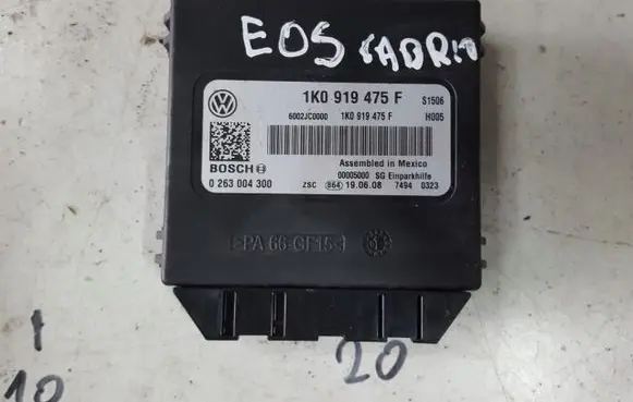 Volkswagen Eos Parking PDC control unit/module 1K0919475F