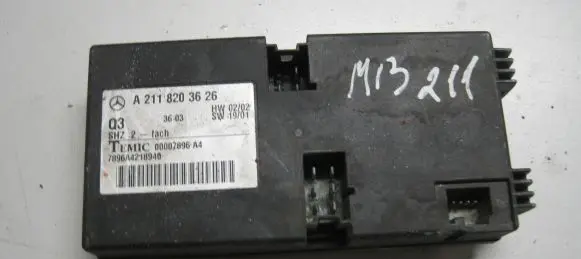Mercedes-Benz E W211 Seat control module A2118203626