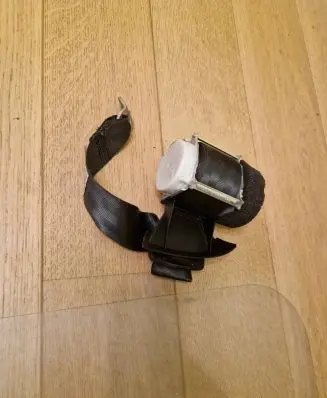Volkswagen Scirocco Rear seatbelt 1K8857805 34036315 20042011