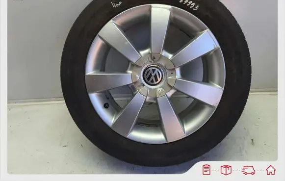 Volkswagen New Beetle R16 alloy rim 1C0601025AB