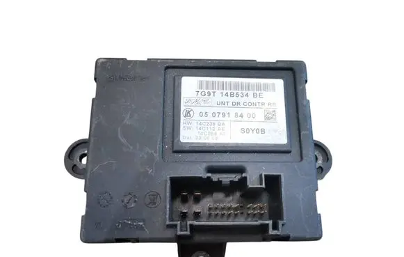 Volvo V70 Door control unit/module 7G9T14B534BE 0507918400 14C236BA
