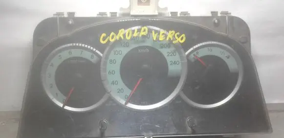 Toyota Corolla Verso AR10 Speedometer (instrument cluster) 838000F020L MB2574203649