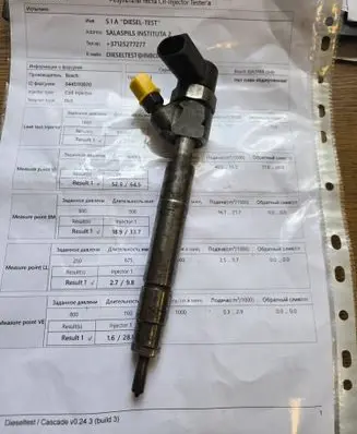 Mercedes-Benz Vito Viano W639 Fuel injector 0445110070 A6110700887
