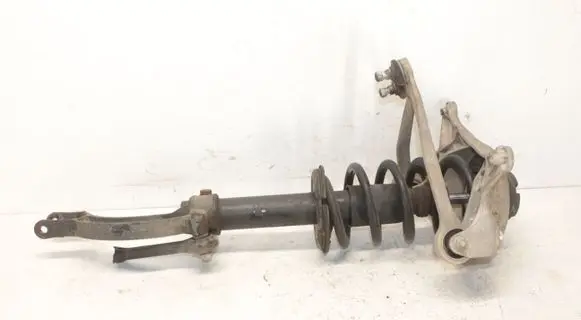 Front shock absorber with coil spring