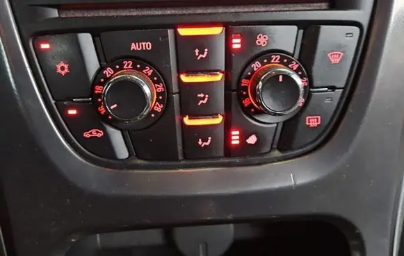Opel Astra J Climate control/heater control trim 13343707 IMPRK1413923