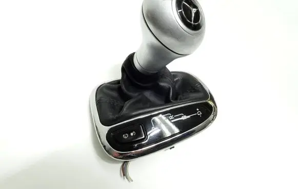 Mercedes-Benz C W203 Gear lever shifter trim leather/knob 