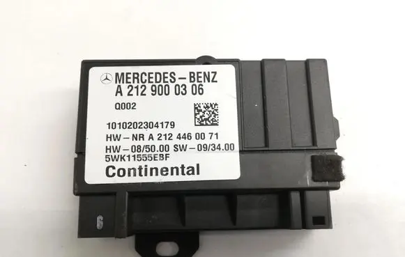 Mercedes-Benz E W212 Fuel injection pump control unit/module A2129000306