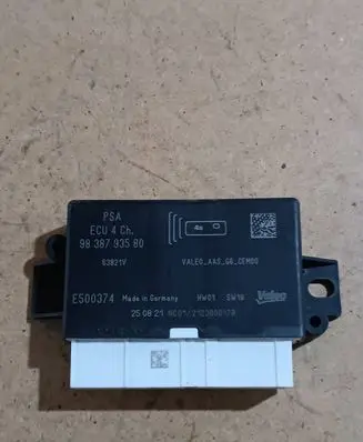Peugeot 208 Parking PDC control unit/module 9638793580 63821V 2123000178