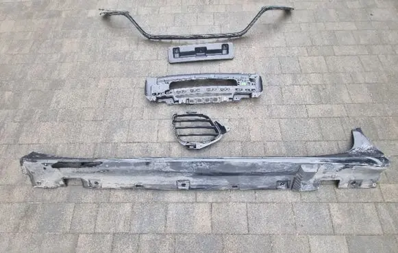 Mercedes-Benz AMG GT 4 x290 w290 Front bumper lip 