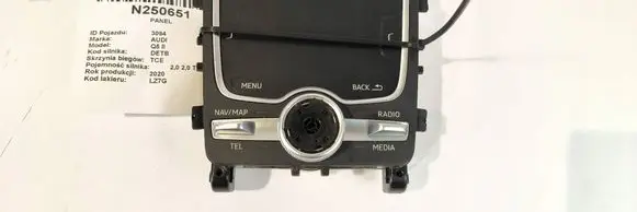 Audi Q5 SQ5 Climate control/heater control trim 80A919615
