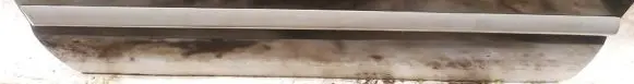 Mazda 626 Front door trim (molding) 
