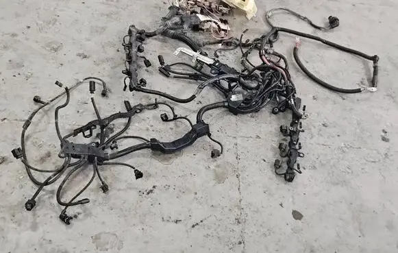 BMW X5M E70 Engine installation wiring loom 7608387 734003103LC EAE942B