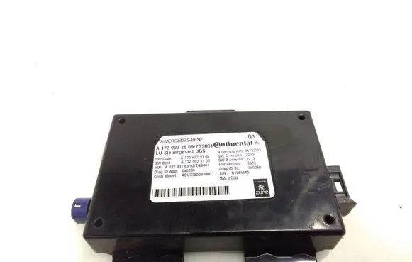 Mercedes-Benz E C207 W207 Cruise control unit/module A1729002809 A1729021005 A1729021105
