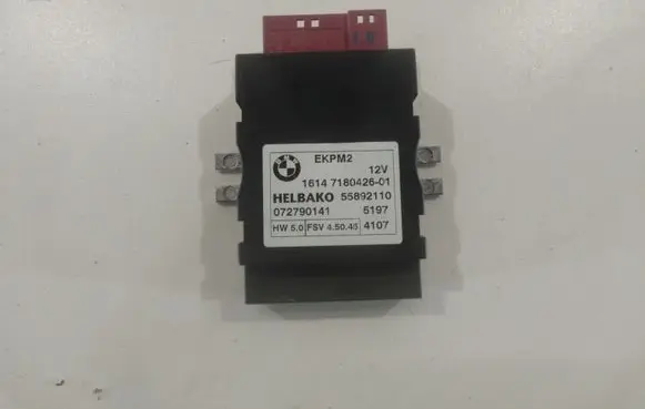 BMW 3 E90 E91 Fuel injection pump control unit/module 55892110 7180426 072790141