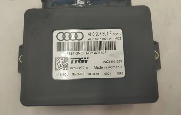 Audi A6 S6 C7 4G Hand brake control module 4H0907801F 32620277B A2C58091263