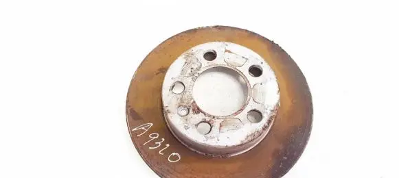 Volkswagen Cross Polo Rear brake disc neventiliuojamas
