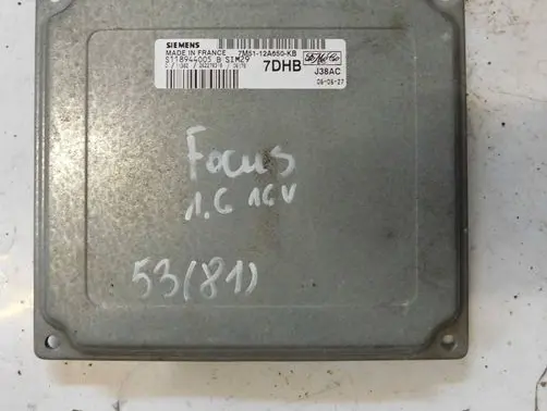 Ford Focus Engine control unit/module 7M51-12A650-KB 7DHB S118944005B
