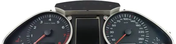 Audi A6 S6 C6 4F Speedometer (instrument cluster) 4F0920933H 4F0910930C 503001721701