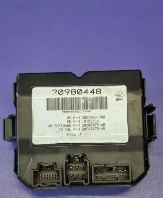 Opel Insignia A Other control units/modules 20980448 101533A 20943475AB