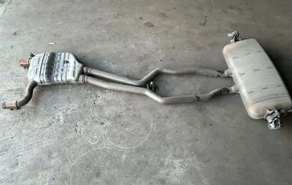 Porsche Cayenne (92A) Muffler/silencer 7L6253211C 7L6778C